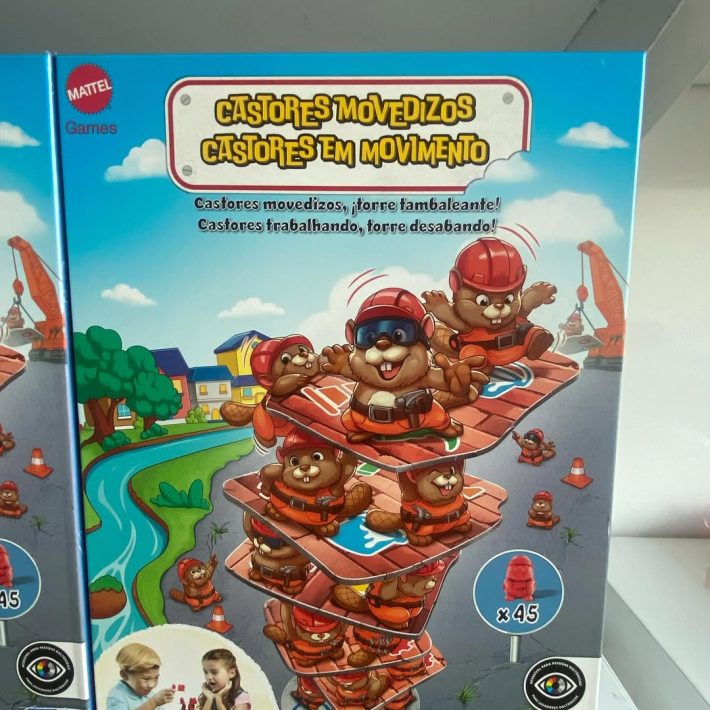 JUEGO CASTORES MOVEDIZOS MATTEL