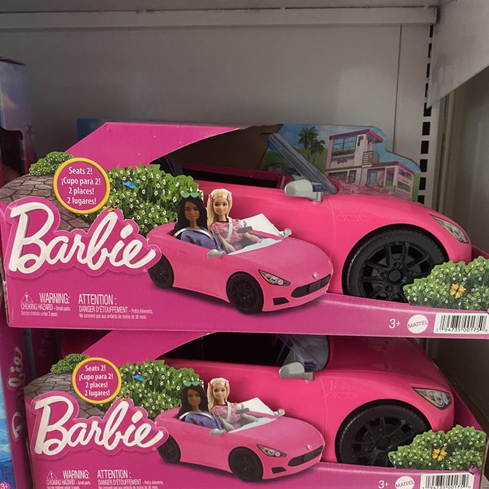 AUTO CONVERTIBLE MUÑECA BARBIE MATTEL